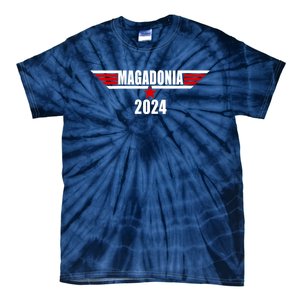 Magadonia 2024 Trump Voter Proud Trump Supporter Magadonian Tie-Dye T-Shirt