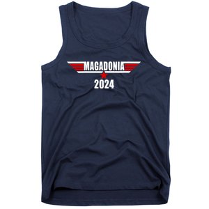 Magadonia 2024 Trump Voter Proud Trump Supporter Magadonian Tank Top