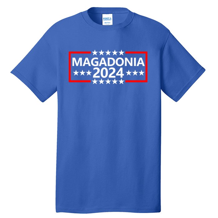 Magadonia 2024 Trump Supporter Proud Trump Voter Magadonian Tall T-Shirt