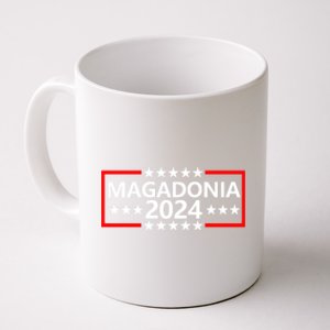 Magadonia 2024 Trump Supporter Proud Trump Voter Magadonian Coffee Mug