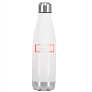 Magadonia 2024 Trump Supporter Proud Trump Voter Magadonian Stainless Steel Insulated Water Bottle