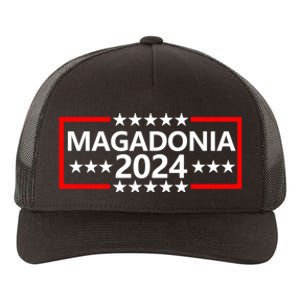 Magadonia 2024 Trump Supporter Proud Trump Voter Magadonian Yupoong Adult 5-Panel Trucker Hat