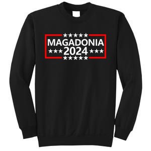 Magadonia 2024 Trump Supporter Proud Trump Voter Magadonian Sweatshirt