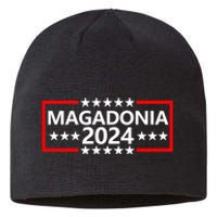 Magadonia 2024 Trump Supporter Proud Trump Voter Magadonian Sustainable Beanie