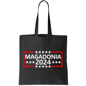 Magadonia 2024 Trump Supporter Proud Trump Voter Magadonian Tote Bag