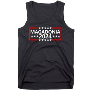 Magadonia 2024 Trump Supporter Proud Trump Voter Magadonian Tank Top