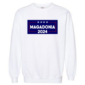 Magadonia 2024 Trump Voter Proud Trump Supporter Magadonian Garment-Dyed Sweatshirt