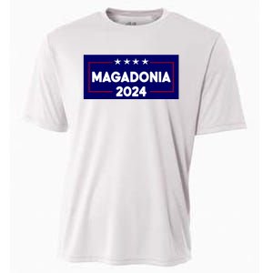 Magadonia 2024 Trump Voter Proud Trump Supporter Magadonian Cooling Performance Crew T-Shirt