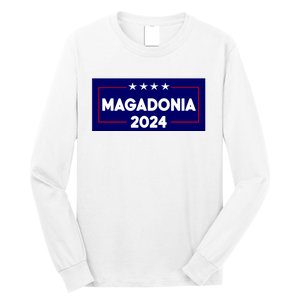 Magadonia 2024 Trump Voter Proud Trump Supporter Magadonian Long Sleeve Shirt