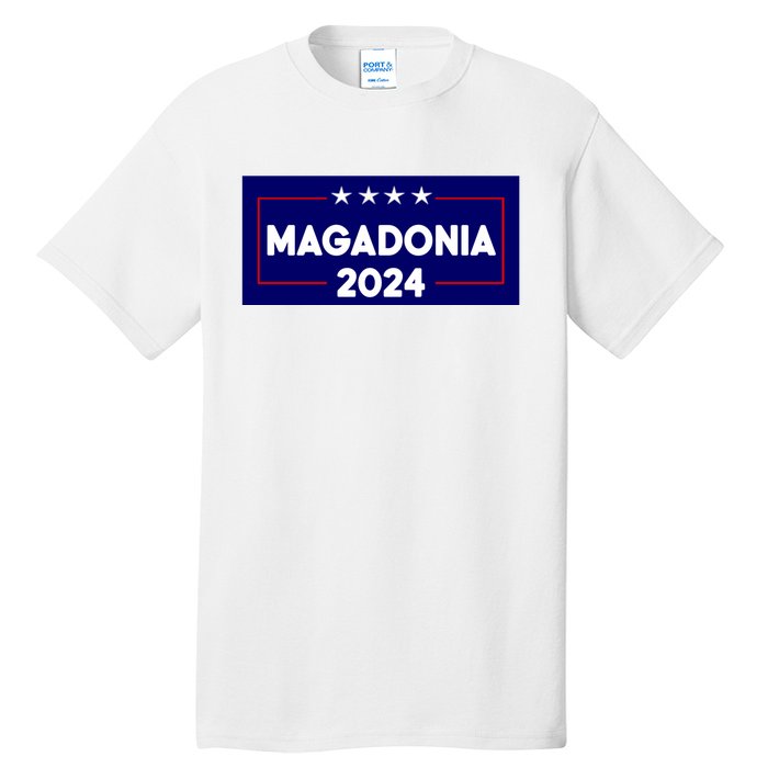 Magadonia 2024 Trump Voter Proud Trump Supporter Magadonian Tall T-Shirt