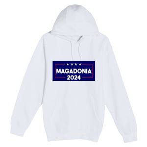 Magadonia 2024 Trump Voter Proud Trump Supporter Magadonian Premium Pullover Hoodie