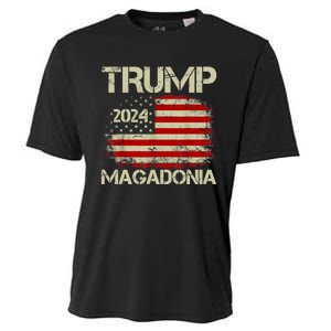 Magadonia 2024 Trump Supporter Proud Trump Voter Magadonian Cooling Performance Crew T-Shirt