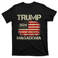 Magadonia 2024 Trump Supporter Proud Trump Voter Magadonian T-Shirt