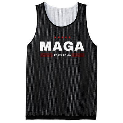 Maga 2024 Trump Supporters Presidential Election American Mesh Reversible Basketball Jersey Tank