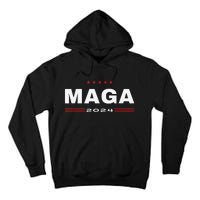 Maga 2024 Trump Supporters Presidential Election American Tall Hoodie