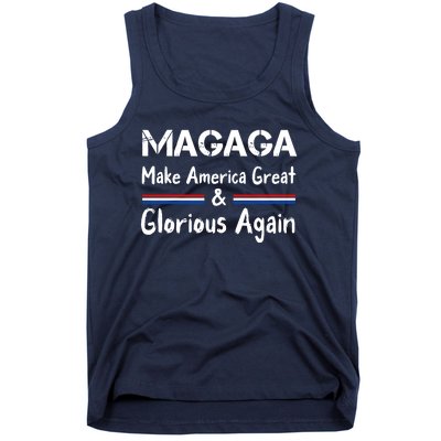 MAGAGA 2024 Trump 2024 Make America Great And Glorious Again Tank Top