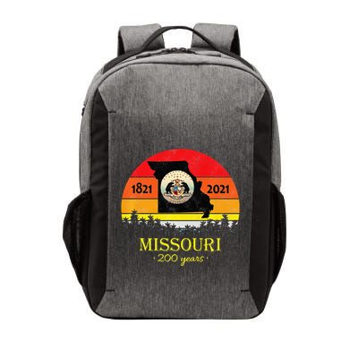 Missouri 200 Years 18212021 Vintage Retro Sunset Vector Backpack