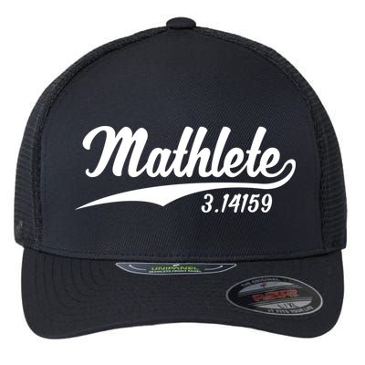 Mathlete 3 14159 Math Pi Day Mathematics Teacher Geek Nerd Cool Gift Flexfit Unipanel Trucker Cap