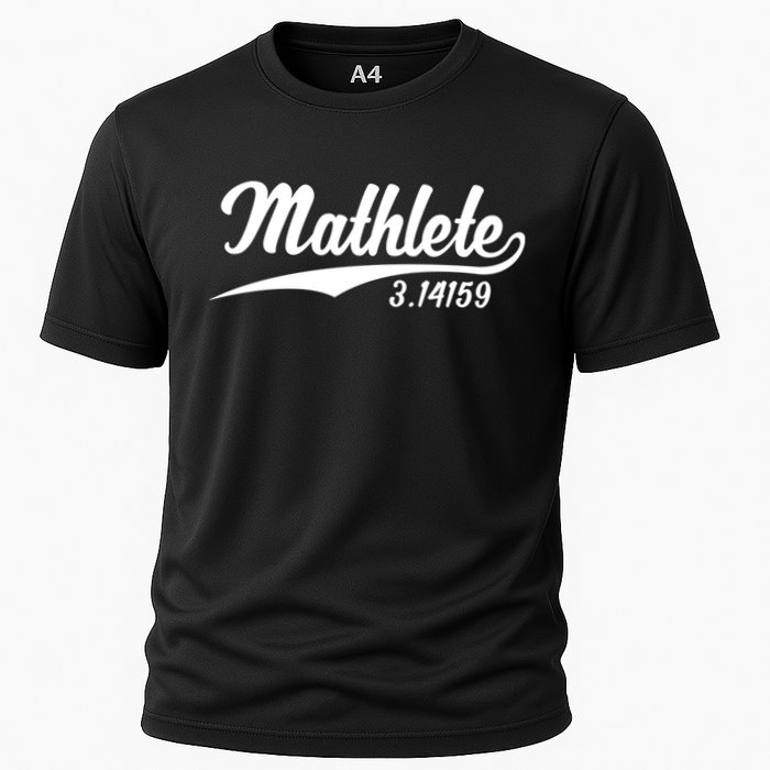 Mathlete 3 14159 Math Pi Day Mathematics Teacher Geek Nerd Cool Gift Performance Shirt