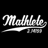 Mathlete 3 14159 Math Pi Day Mathematics Teacher Geek Nerd Cool Gift Performance Shirt