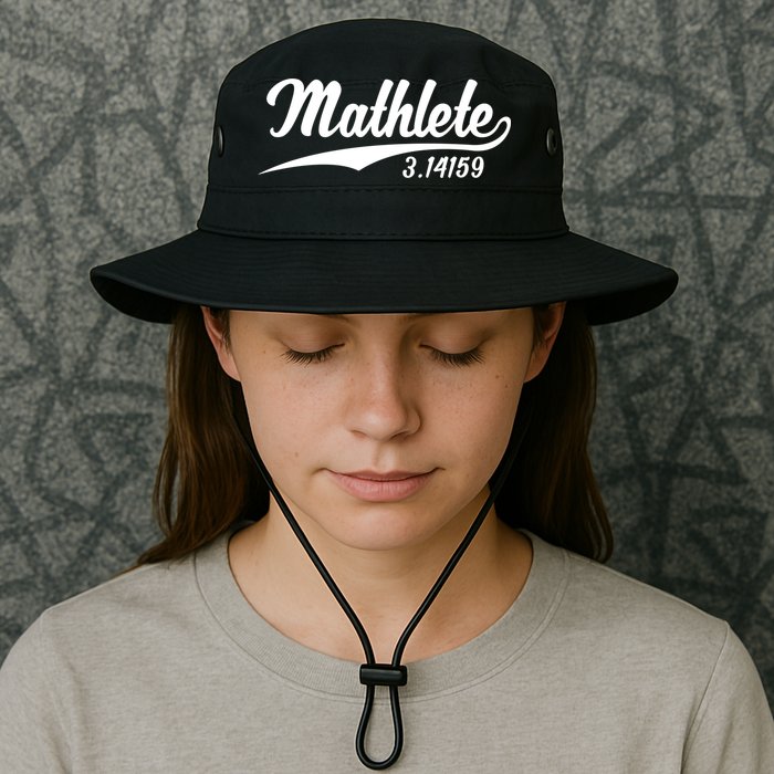 Mathlete 3 14159 Math Pi Day Mathematics Teacher Geek Nerd Cool Gift Bucket Hat