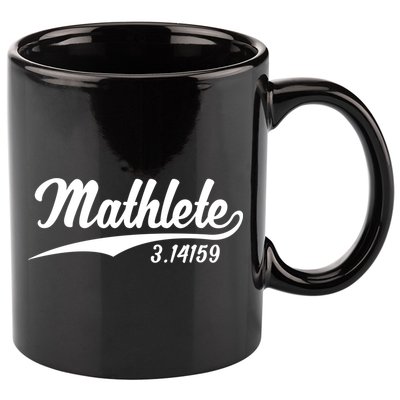 Mathlete 3 14159 Math Pi Day Mathematics Teacher Geek Nerd Cool Gift 11oz C Handle Ceramic Mug