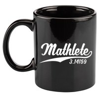Mathlete 3 14159 Math Pi Day Mathematics Teacher Geek Nerd Cool Gift 11oz C Handle Ceramic Mug