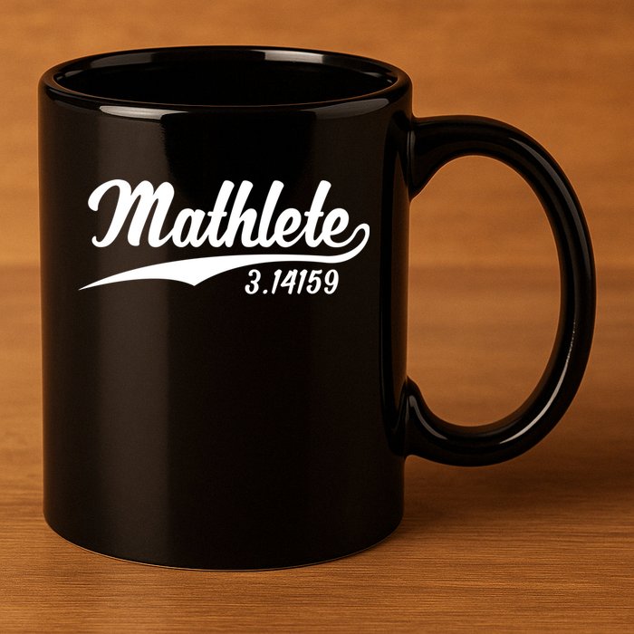 Mathlete 3 14159 Math Pi Day Mathematics Teacher Geek Nerd Cool Gift 11oz C Handle Ceramic Mug