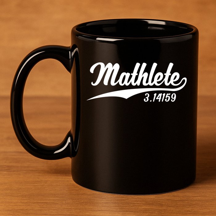 Mathlete 3 14159 Math Pi Day Mathematics Teacher Geek Nerd Cool Gift 11oz C Handle Ceramic Mug