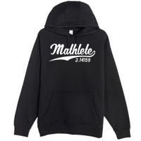 Mathlete 3 14159 Math Pi Day Mathematics Teacher Geek Nerd Cool Gift Premium Pullover Hoodie