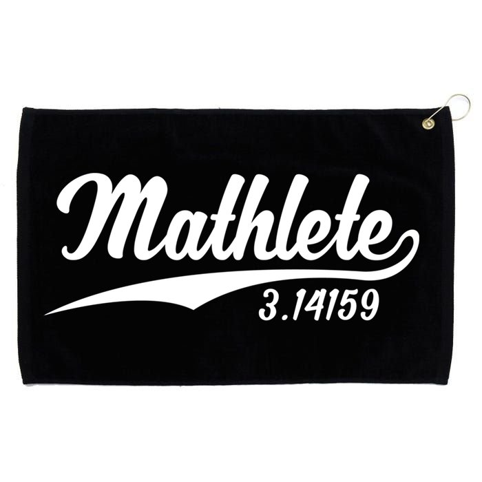 Mathlete 3 14159 Math Pi Day Mathematics Teacher Geek Nerd Cool Gift Grommeted Golf Towel