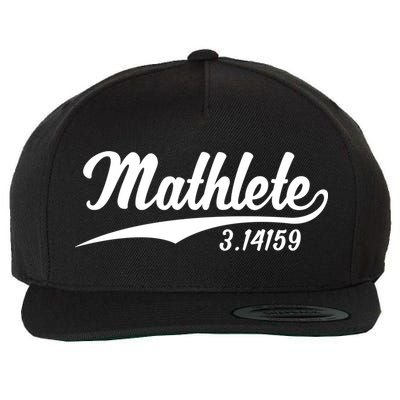 Mathlete 3 14159 Math Pi Day Mathematics Teacher Geek Nerd Cool Gift Wool Snapback Cap