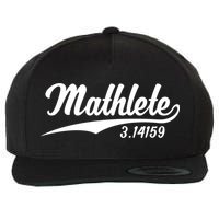 Mathlete 3 14159 Math Pi Day Mathematics Teacher Geek Nerd Cool Gift Wool Snapback Cap