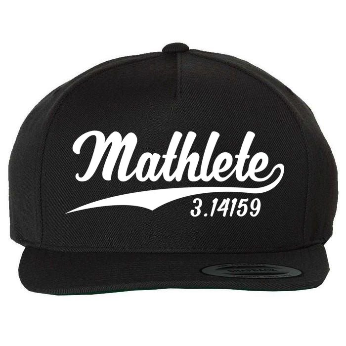 Mathlete 3 14159 Math Pi Day Mathematics Teacher Geek Nerd Cool Gift Wool Snapback Cap