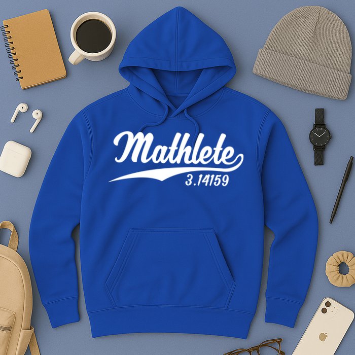 Mathlete 3 14159 Math Pi Day Mathematics Teacher Geek Nerd Cool Gift Hoodie
