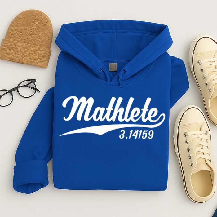 Mathlete 3 14159 Math Pi Day Mathematics Teacher Geek Nerd Cool Gift Hoodie