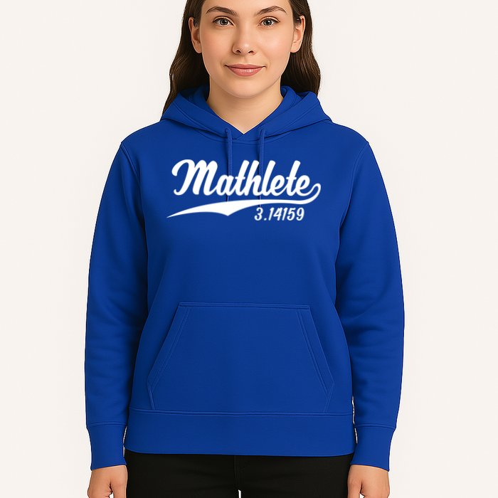 Mathlete 3 14159 Math Pi Day Mathematics Teacher Geek Nerd Cool Gift Hoodie