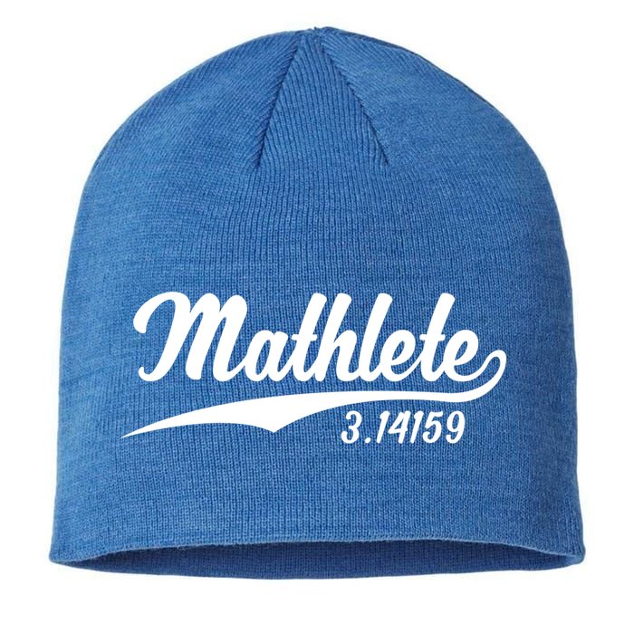 Mathlete 3 14159 Math Pi Day Mathematics Teacher Geek Nerd Cool Gift Sustainable Beanie