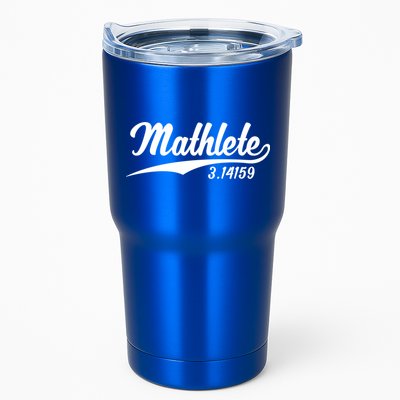 Mathlete 3 14159 Math Pi Day Mathematics Teacher Geek Nerd Cool Gift Tumbler