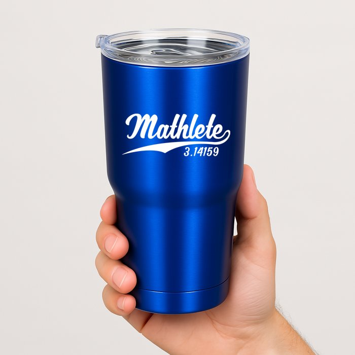 Mathlete 3 14159 Math Pi Day Mathematics Teacher Geek Nerd Cool Gift Tumbler