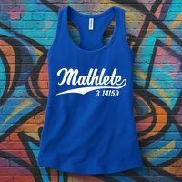 Mathlete 3 14159 Math Pi Day Mathematics Teacher Geek Nerd Cool Gift Womens Tank Top