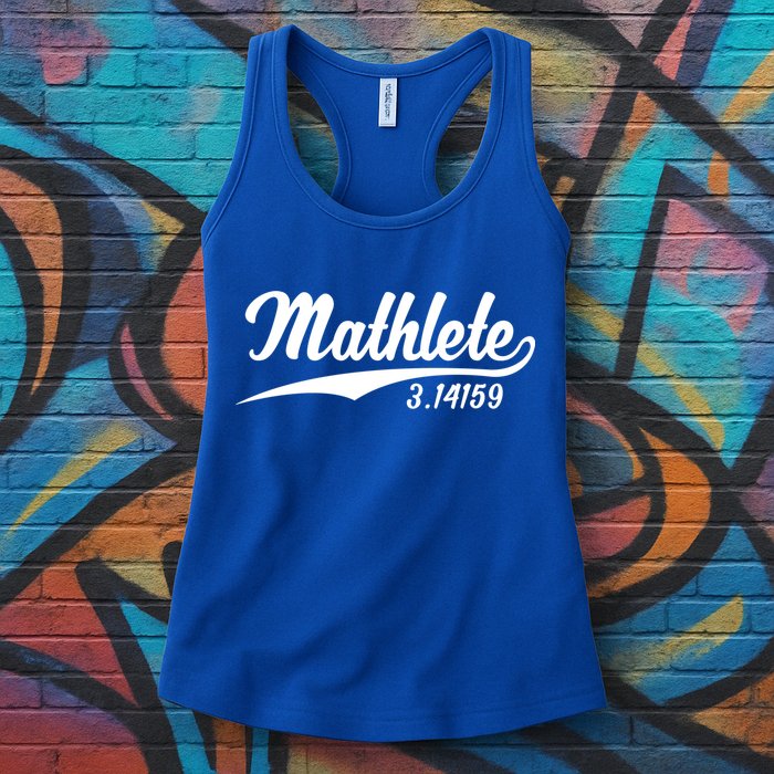 Mathlete 3 14159 Math Pi Day Mathematics Teacher Geek Nerd Cool Gift Womens Tank Top