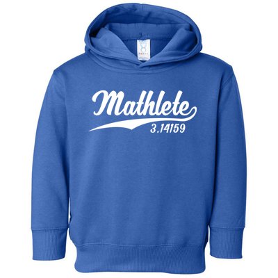 Mathlete 3 14159 Math Pi Day Mathematics Teacher Geek Nerd Cool Gift Toddler Hoodie