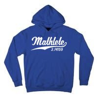 Mathlete 3 14159 Math Pi Day Mathematics Teacher Geek Nerd Cool Gift Tall Hoodie