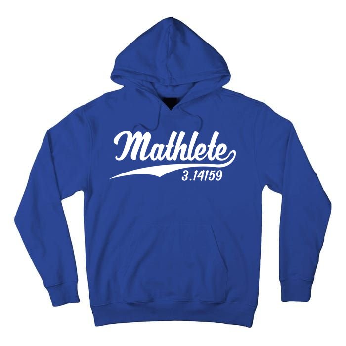 Mathlete 3 14159 Math Pi Day Mathematics Teacher Geek Nerd Cool Gift Tall Hoodie