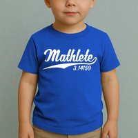 Mathlete 3 14159 Math Pi Day Mathematics Teacher Geek Nerd Cool Gift Toddler T-Shirt