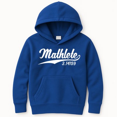 Mathlete 3 14159 Math Pi Day Mathematics Teacher Geek Nerd Cool Gift Kids Hoodie