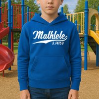 Mathlete 3 14159 Math Pi Day Mathematics Teacher Geek Nerd Cool Gift Kids Hoodie