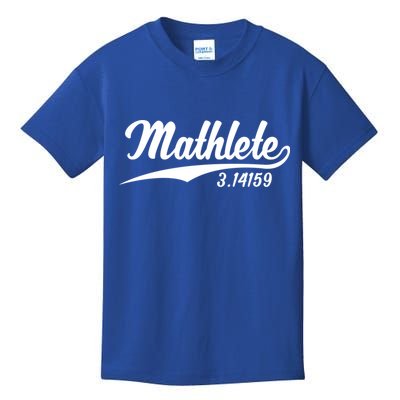 Mathlete 3 14159 Math Pi Day Mathematics Teacher Geek Nerd Cool Gift Kids T-Shirt