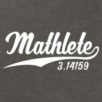 Mathlete 3 14159 Math Pi Day Mathematics Teacher Geek Nerd Cool Gift Cotton Canvas Backpack